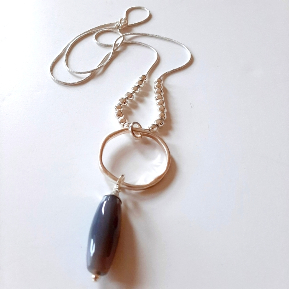 Trendy Silver Necklace